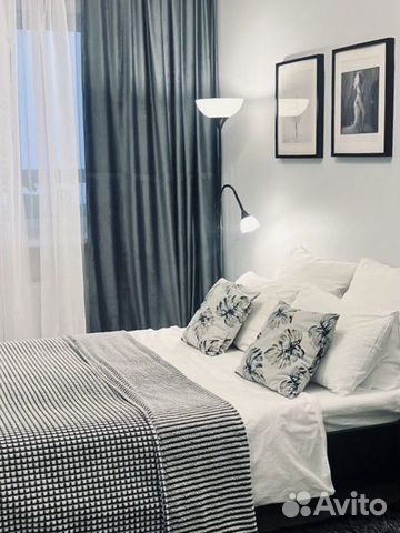

1-к. квартира, 45 м², 2 кровати