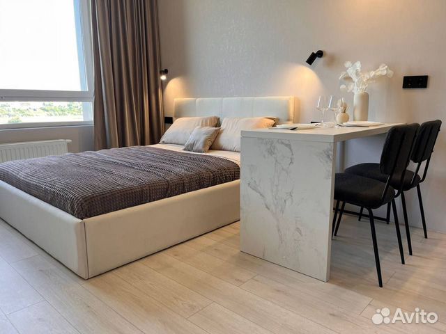 

Квартира-студия, 30 м², 1 кровать
