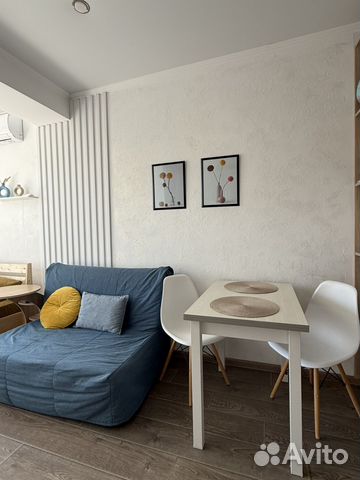 

Квартира-студия, 28 м², 2 кровати