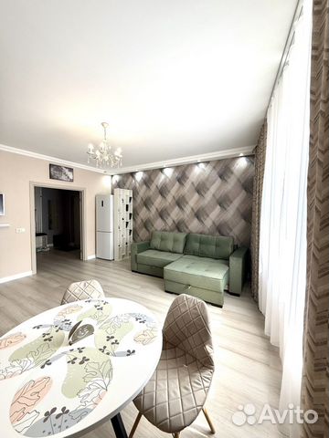 

1-к. квартира, 55 м², 2 кровати