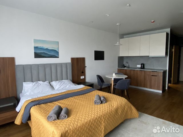 

Квартира-студия, 35 м², 1 кровать