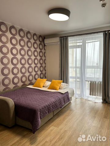 

1-к. квартира, 38 м², 2 кровати