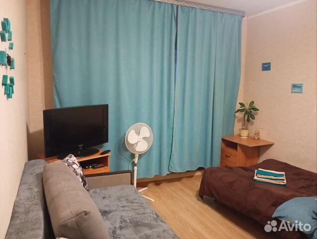 

Квартира-студия, 32 м², 2 кровати