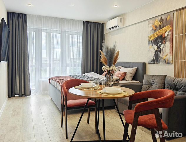 

Квартира-студия, 29 м², 2 кровати