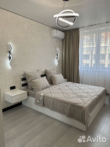 

1-к. квартира, 56 м², 2 кровати