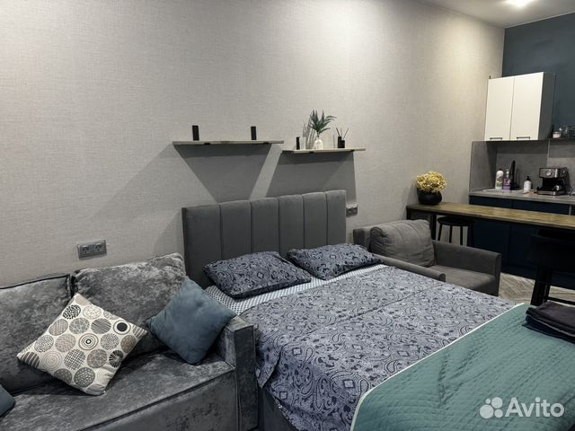 

Квартира-студия, 30 м², 3 кровати