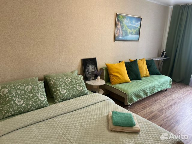 

1-к. квартира, 40 м², 2 кровати