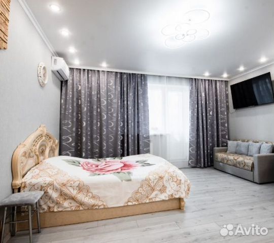 

Квартира-студия, 33 м², 2 кровати