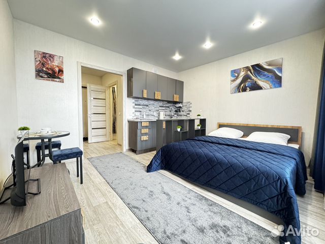

Квартира-студия, 27 м², 1 кровать