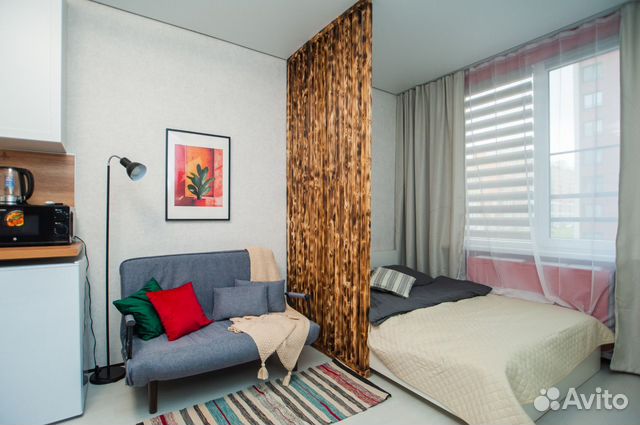 

Квартира-студия, 25 м², 2 кровати