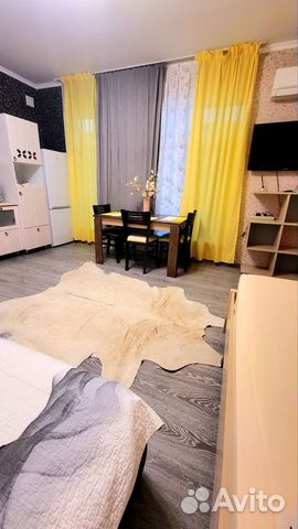 

Квартира-студия, 36 м², 2 кровати