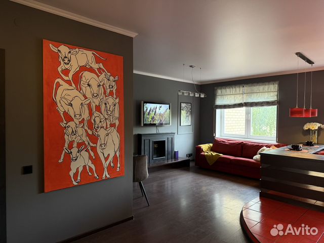 

1-к. квартира, 75 м², 4 кровати