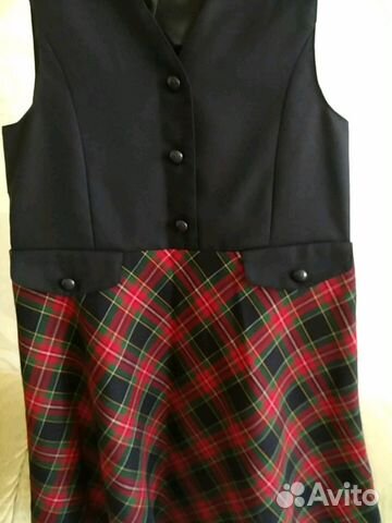 Школьная форма сарафан и юбка Полишинель