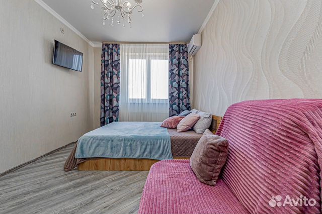 

1-к. квартира, 40 м², 2 кровати