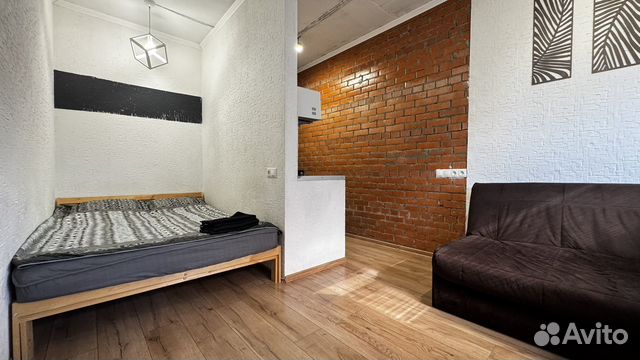

Квартира-студия, 27 м², 2 кровати