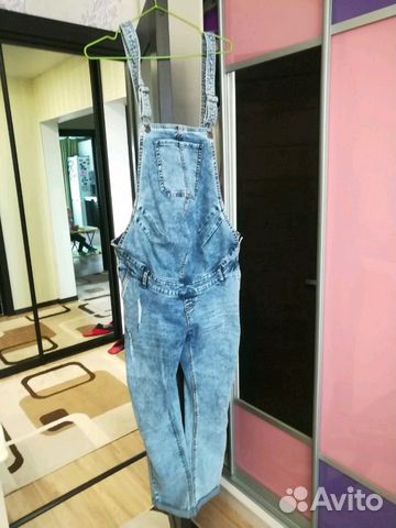 Джинсовой комбинезон для беременных