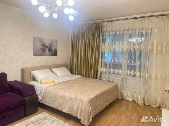 

1-к. квартира, 35 м², 4 кровати