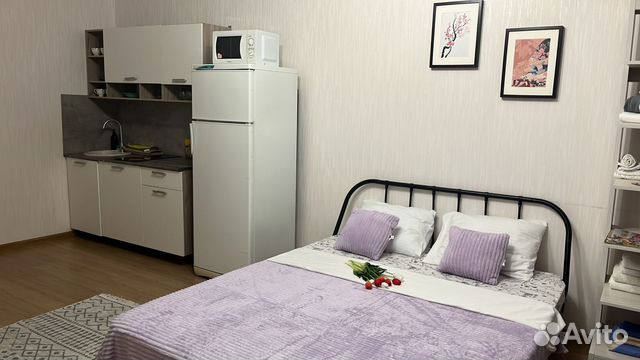 

Квартира-студия, 32 м², 2 кровати