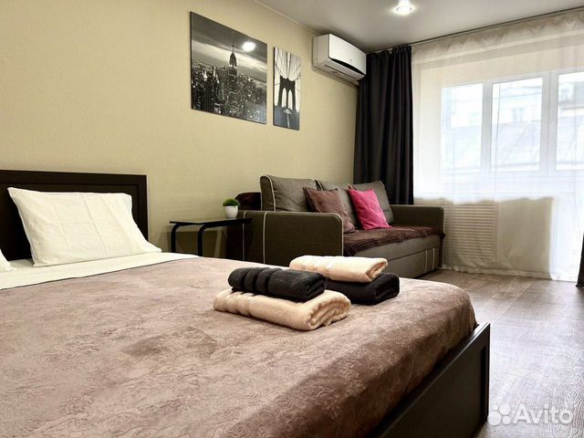 

1-к. квартира, 30 м², 2 кровати