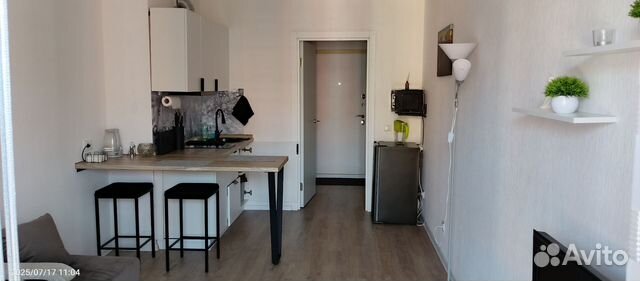 

Квартира-студия, 21,5 м², 2 кровати