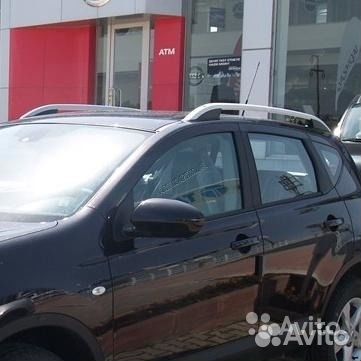Рейлинги на крышу серебро Nissan Qashqai Рейлинги на крышу серебро Nissan Qashqai