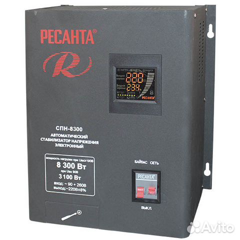 Стабилизатор напряжения Ресанта спн-8300