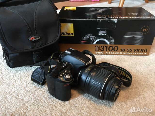 Зеркальная камера Nikon D3100 18-55 VR