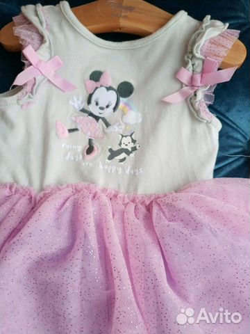 Новое боди Disney для принцессы и сияющие пинетки Новое боди Disney для принцессы и сияющие пинетки