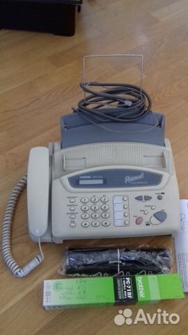 Факс brother FAX-555 с картриджем PC-71RF