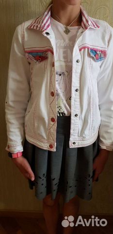 Джинсовая куртка для девочки desigual Джинсовая куртка для девочки desigual