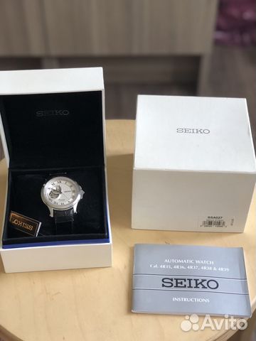 Часы seiko premier automatic механические ssa027