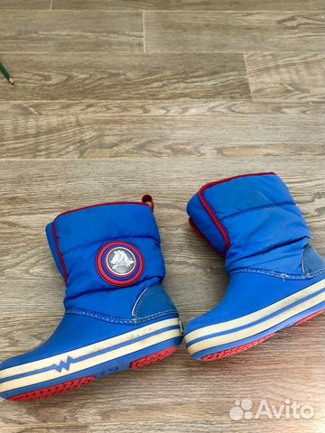 Зимние сапоги crocs