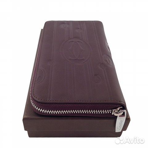 Мужской кожаный клатч Cartier арт.998-2 Мужской кожаный клатч Cartier арт.998-2