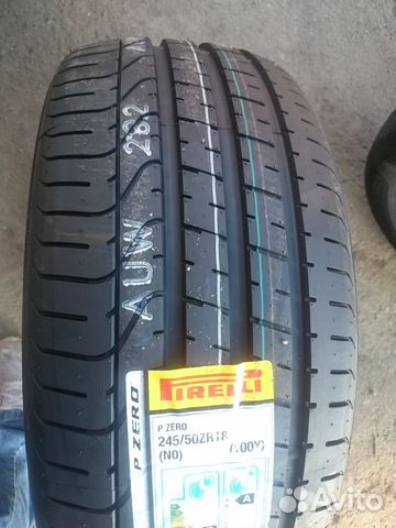 Новые Pirelli P Zero 245/50 R18 NO, N1 100 Y