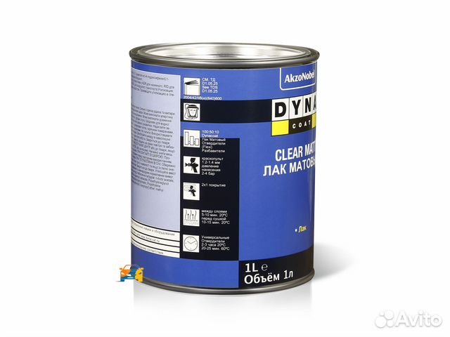 Лак Dyna матовый (1л.) Лак Dyna матовый (1л.)