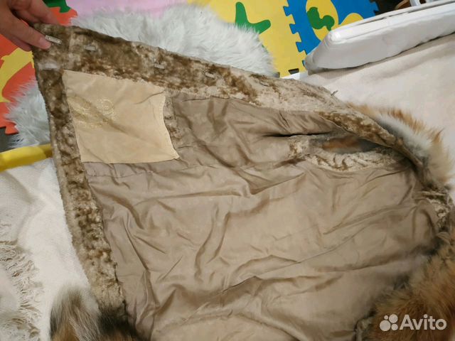 Жилет (безрукавка) из лисы
