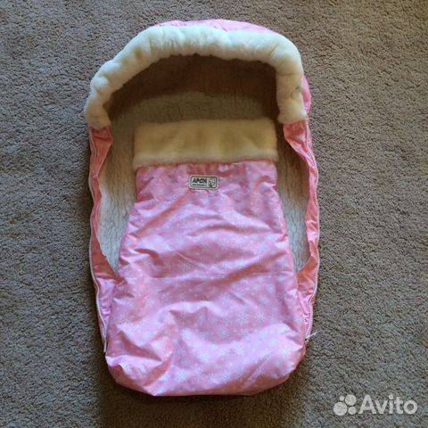 Зимний конверт «арси» (Люкс) на натуральном меху