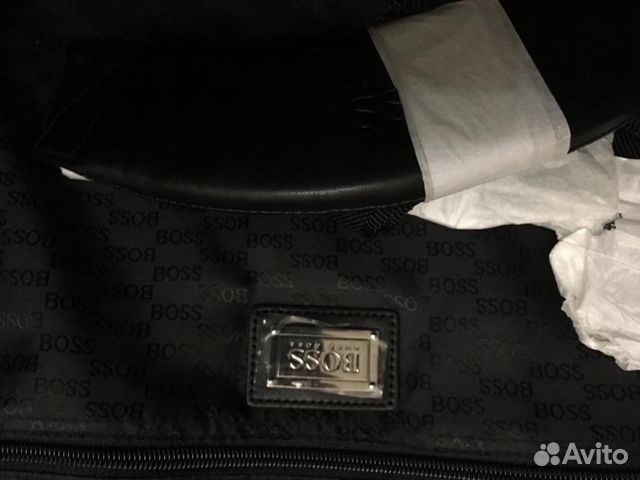 Новая сумка-кейс HugoBoss с чехлом для ноутбука.Ор