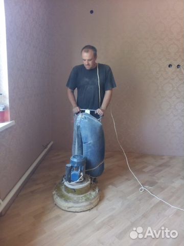 Циклёвка паркета+шпатлевание щелей+3 слоя лака Циклёвка паркета+шпатлевание щелей+3 слоя лака