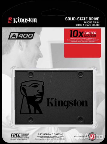 SSD Kingston 120 GB 2.5 SATA III новый