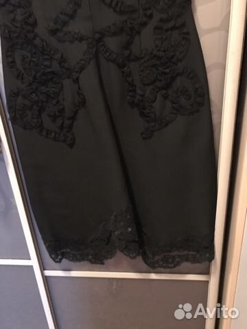 Платье с кружевом нарядное Платье с кружевом нарядное