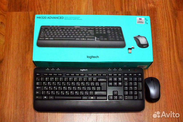 Клавиатура и мышь Logitech MK520 Advanced