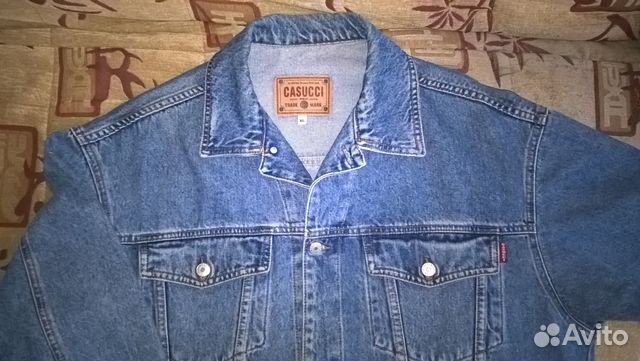 Мужская джинсовая куртка Casucci р.XL(52)