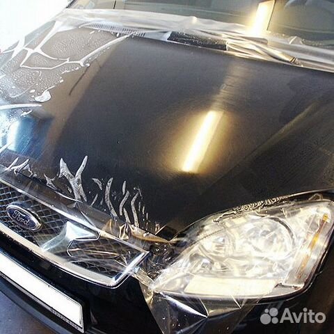 Пленка виниловая защитная прозрачная 1,52*1метр