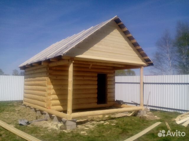 Сруб бани 4х6