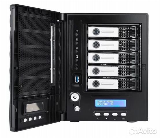 Сетевое хранилище NAS thecus 5550 + 6 TB