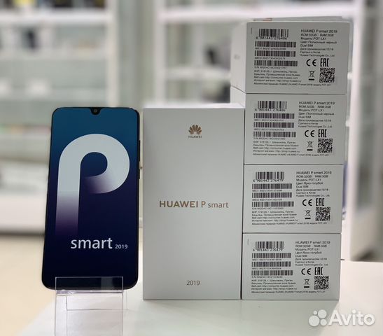 Новый (запечатанный) Huawei P Smart 2019 Black Новый (запечатанный) Huawei P Smart 2019 Black