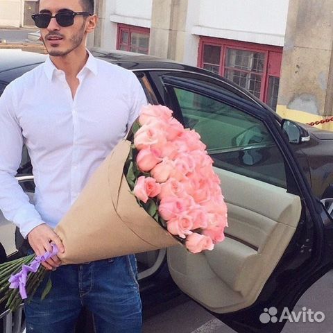 Свежие Розы С доставкой по Уфе. 25 роз. Цветы