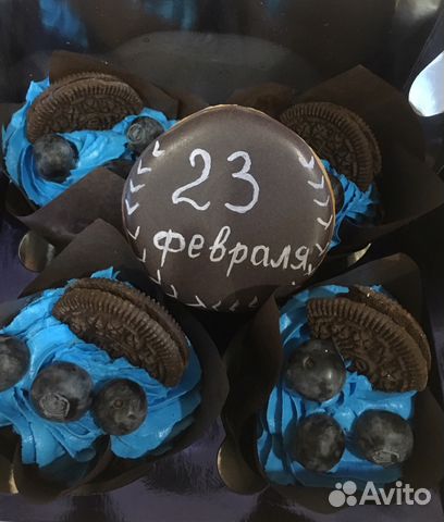 Зефир и капкейки