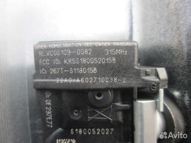 Датчики давления в шинах Mitsubishi